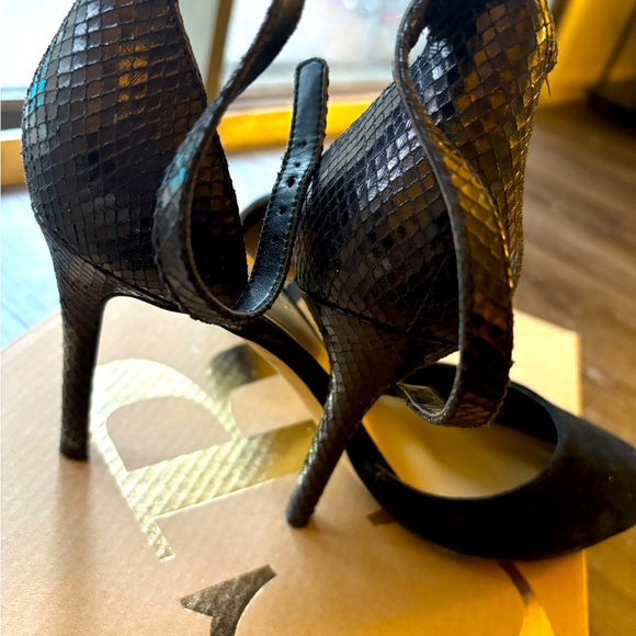 Marc Fisher Suede & Leather Heel - Picture 3 of 3